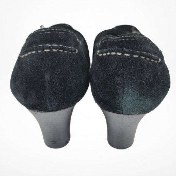 Aerosoles Suede Stitched Leather Road Snap Hills - Picture 4 of 12